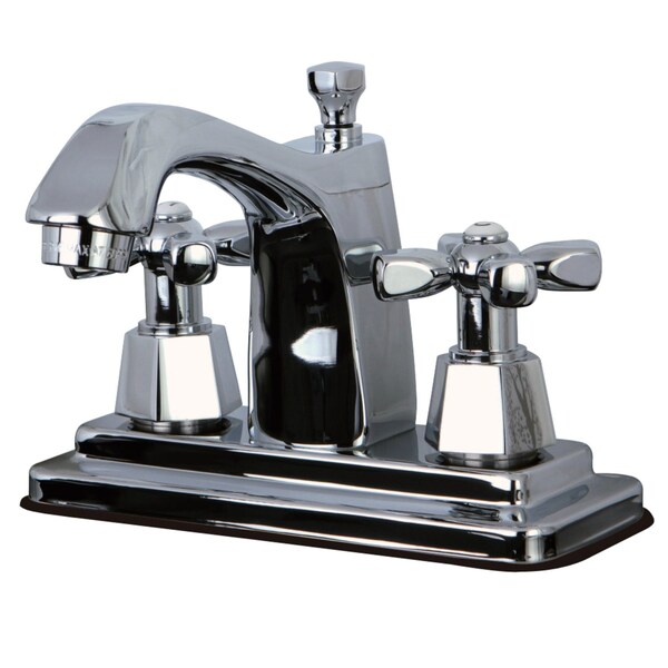 KS8641HX 4" Centerset Bathroom Faucet, Polished Chrome